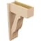 Ekena Millwork 7 1/2-in W x 16-in D x 28-in H Funston Block Rough Cedar Woodgrain TimberThane Outlooker, Primed Tan OUTUR075X16X28FST44RCPR - alternate 4